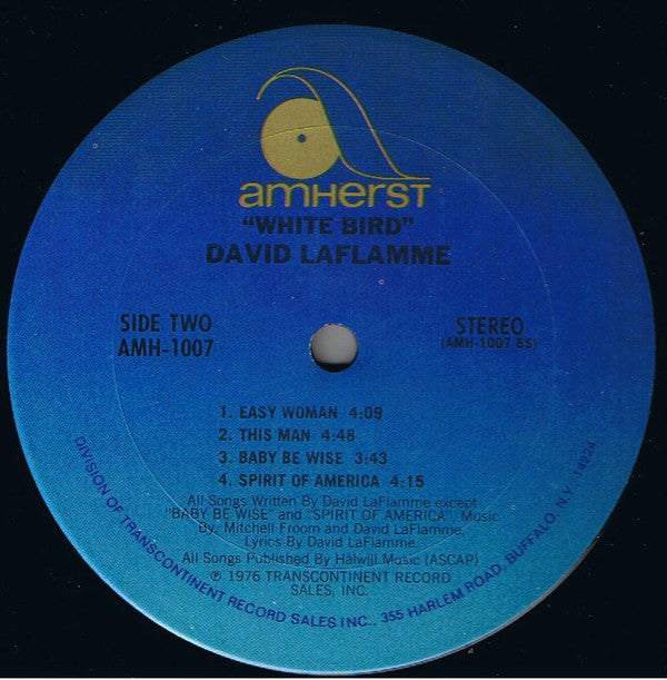 David LaFlamme - White Bird - LP