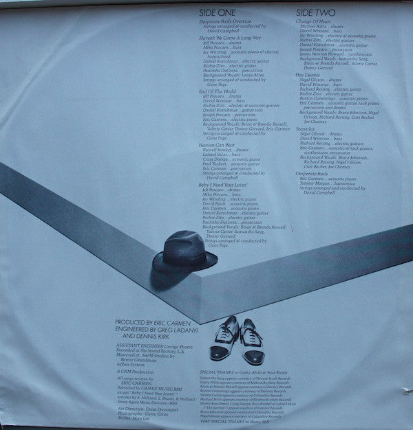 Eric Carmen - Change Of Heart - LP