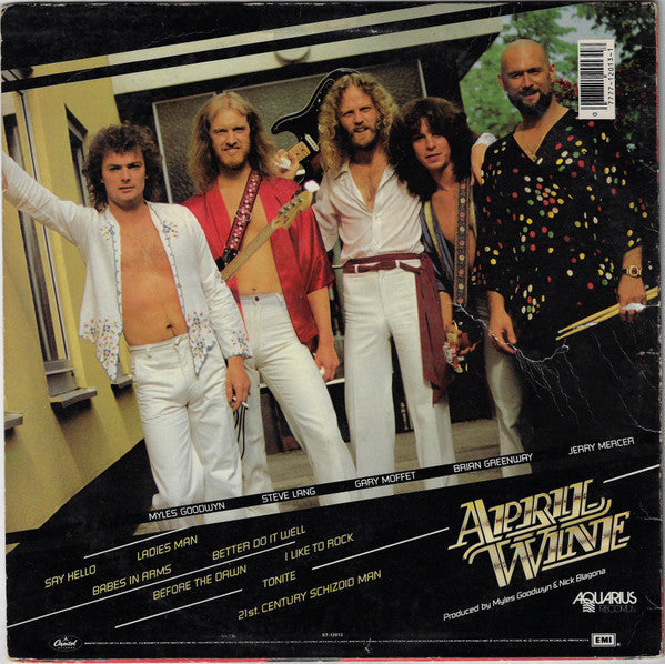 April Wine - Harder ..... Faster - LP