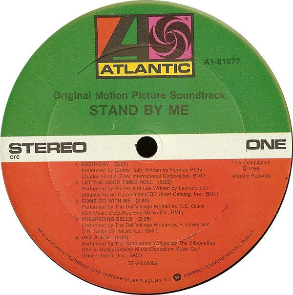 Various - Stand By Me (Original Motion Picture Soundtrack) - LP
