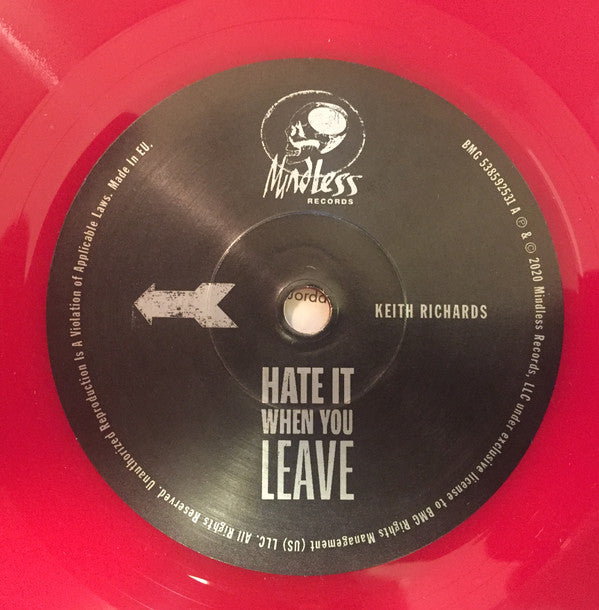 Keith Richards - Hate It When You Leave / Key To The Highway - LP