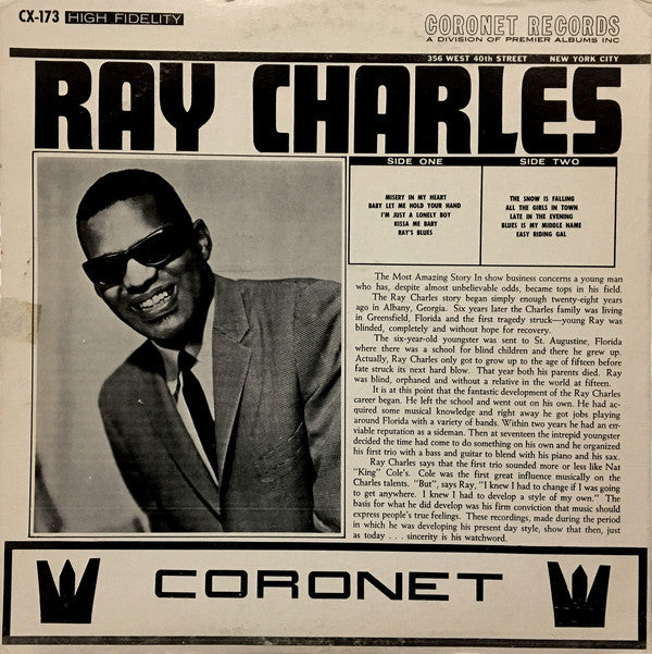 Ray Charles - Ray Charles - LP