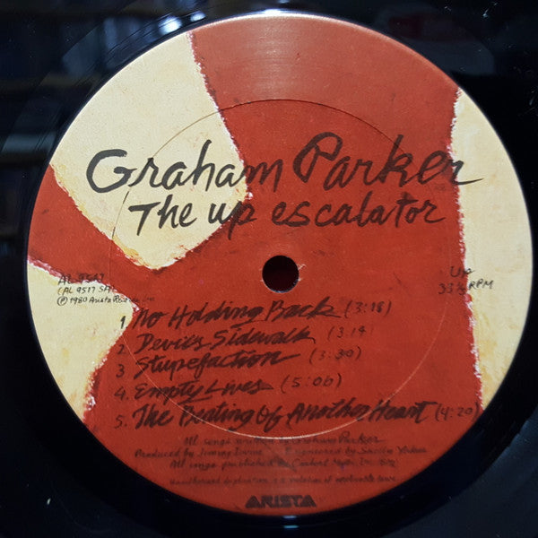 Graham Parker And The Rumour - The Up Escalator - LP