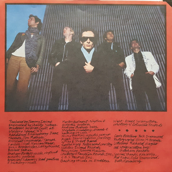 Graham Parker And The Rumour - The Up Escalator - LP