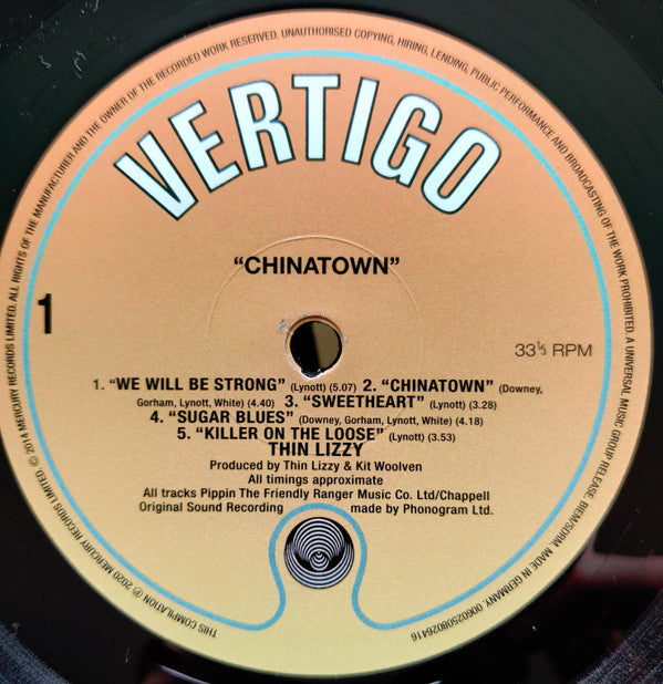 Thin Lizzy - Chinatown - LP