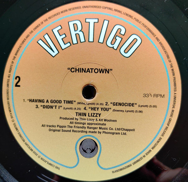 Thin Lizzy - Chinatown - LP