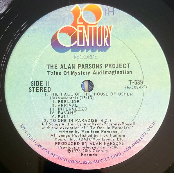 The Alan Parsons Project - Tales Of Mystery And Imagination - LP