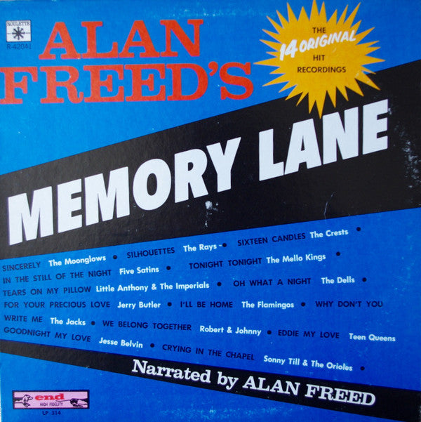 Various - Alan Freed's Memory Lane - LP