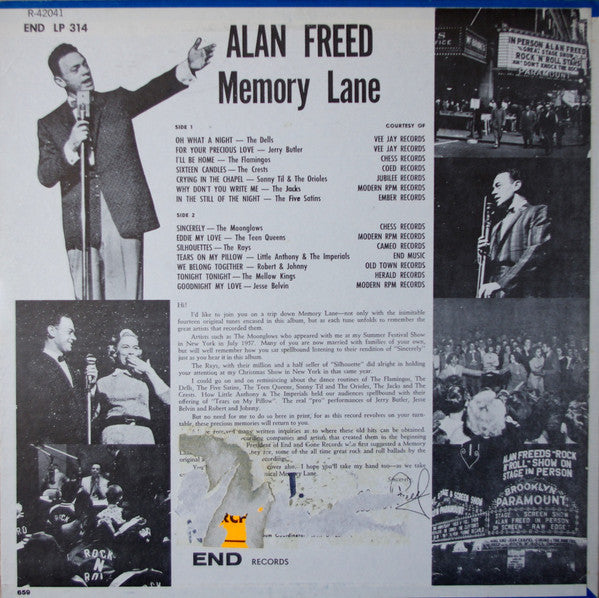 Various - Alan Freed's Memory Lane - LP
