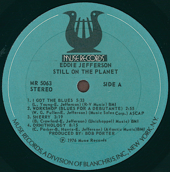 Eddie Jefferson - Still On The Planet - LP