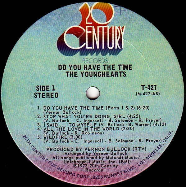The Younghearts - Do You Have The Time - LP