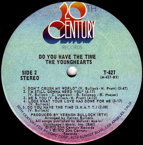 The Younghearts - Do You Have The Time - LP