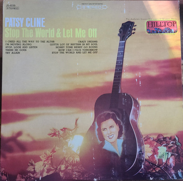 Patsy Cline - Stop The World & Let Me Off - LP
