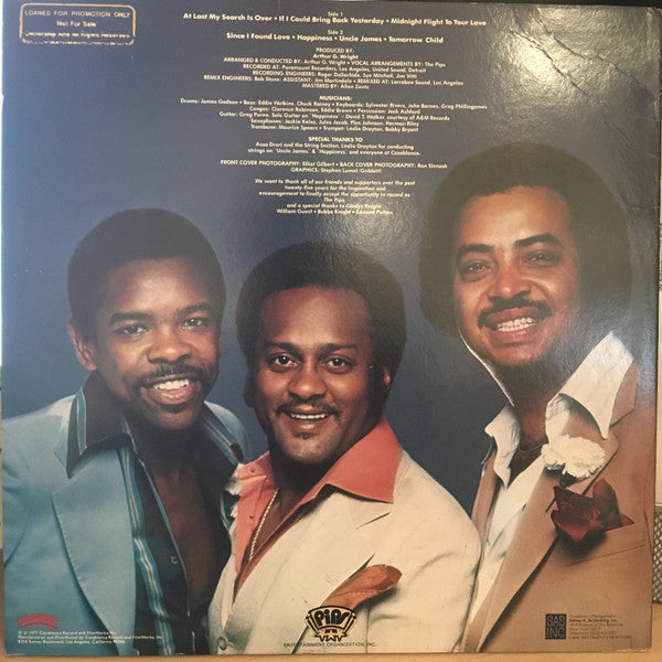The Pips - At Last... The Pips - LP