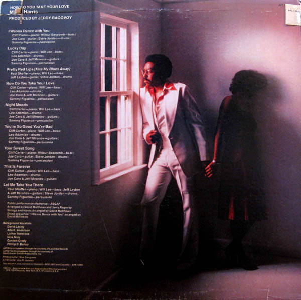 Major Harris - How Do You Take Your Love - LP