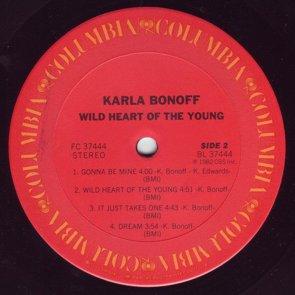 Karla Bonoff - Wild Heart Of The Young - LP