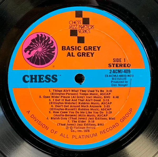Al Grey - Basic Grey - LP