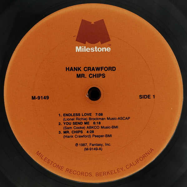 Hank Crawford - Mr. Chips - LP