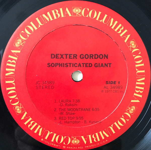 Dexter Gordon - Sophisticated Giant - LP