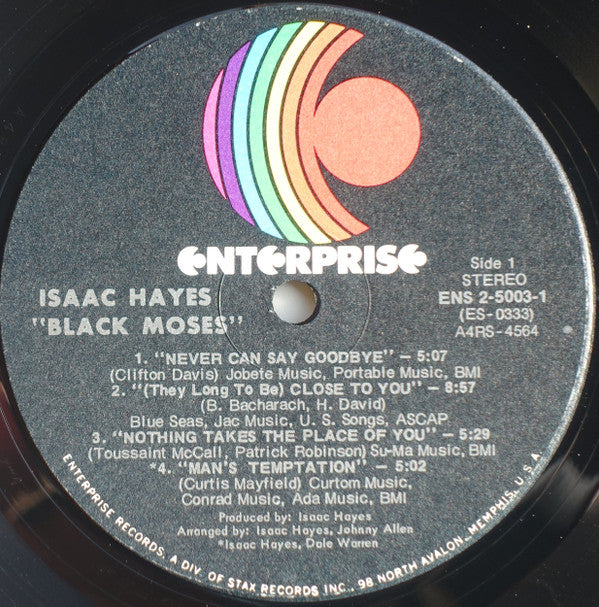 Isaac Hayes - Black Moses - LP
