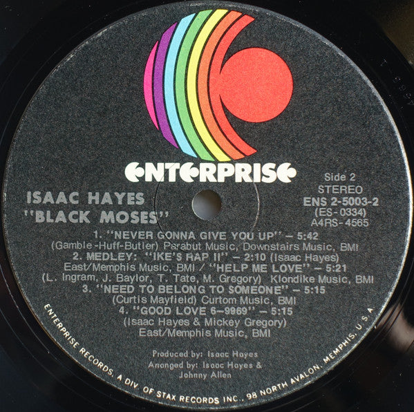 Isaac Hayes - Black Moses - LP