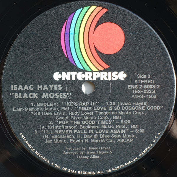 Isaac Hayes - Black Moses - LP