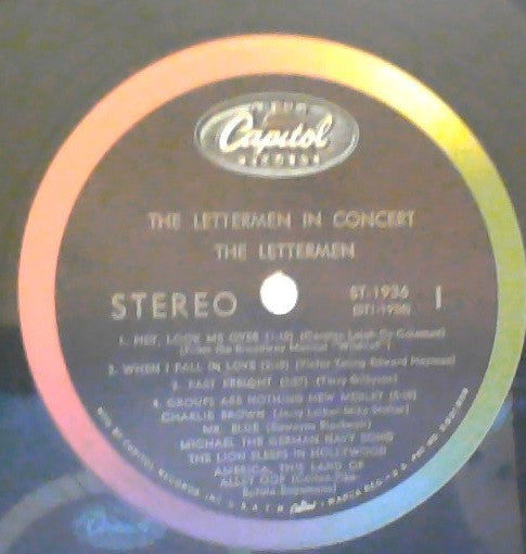 The Lettermen - The Lettermen In Concert - LP