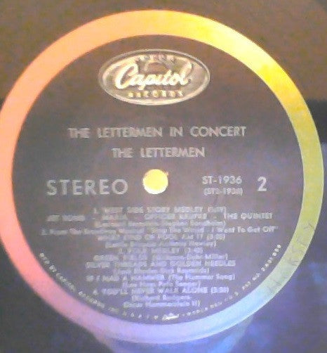 The Lettermen - The Lettermen In Concert - LP