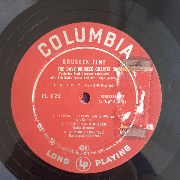The Dave Brubeck Quartet - Brubeck Time - LP