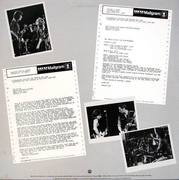 Robin Lane & The Chartbusters - 5 Live - LP