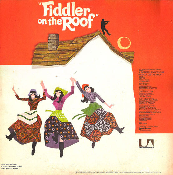 John Williams , Isaac Stern - Fiddler On The Roof (Original Motion Picture Soundtrack Recording) - LP