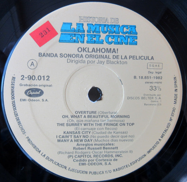Rodgers & Hammerstein - Rodgers And Hammerstein's Oklahoma! - LP