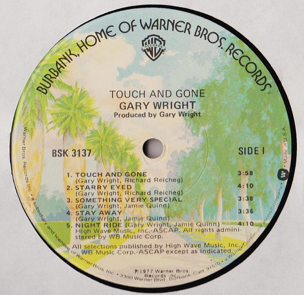 Gary Wright - Touch And Gone