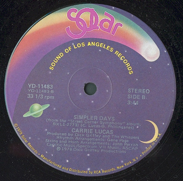 Carrie Lucas - Dance With You - LP