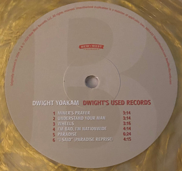 Dwight Yoakam - Dwight's Used Records - LP
