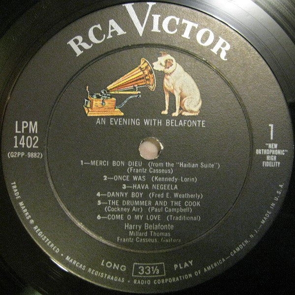 Harry Belafonte - An Evening With Belafonte - LP