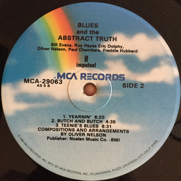 Oliver Nelson - The Blues And The Abstract Truth - LP