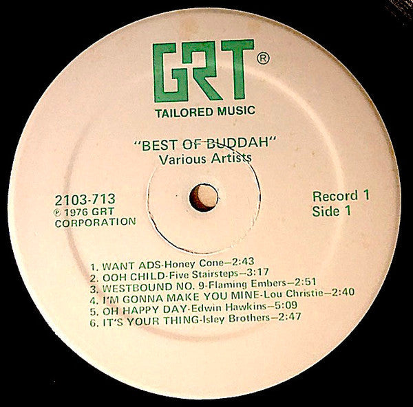 Various - Best Of Buddah - LP