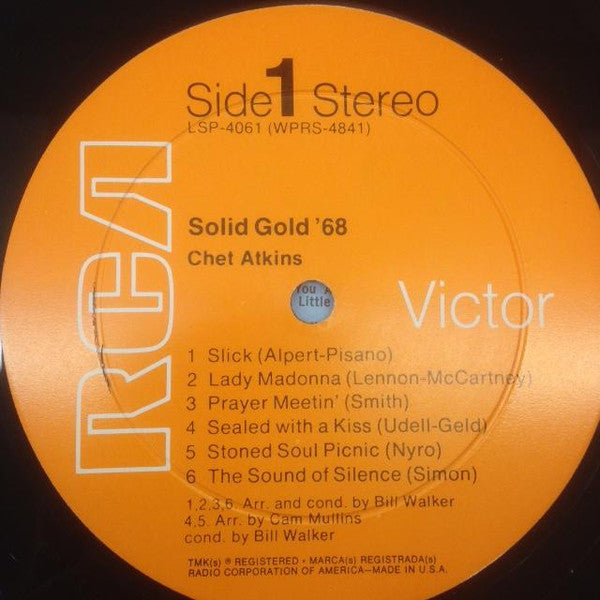 Chet Atkins - Solid Gold '68 - LP