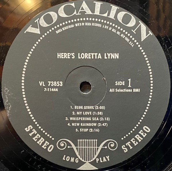 Loretta Lynn - Here's Loretta Lynn - LP