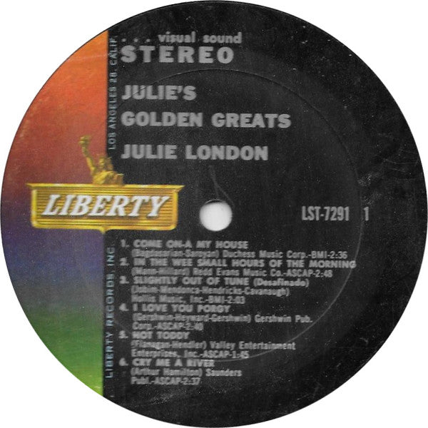 Julie London - Julie's Golden Greats - LP