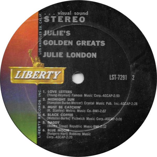 Julie London - Julie's Golden Greats - LP