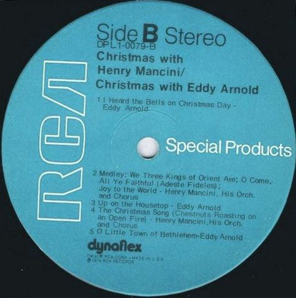 Eddy Arnold / Henry Mancini - Christmas With Eddy Arnold / Christmas With Henry Mancini - LP