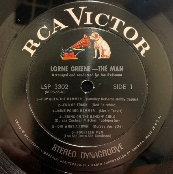 Lorne Greene - The Man - LP