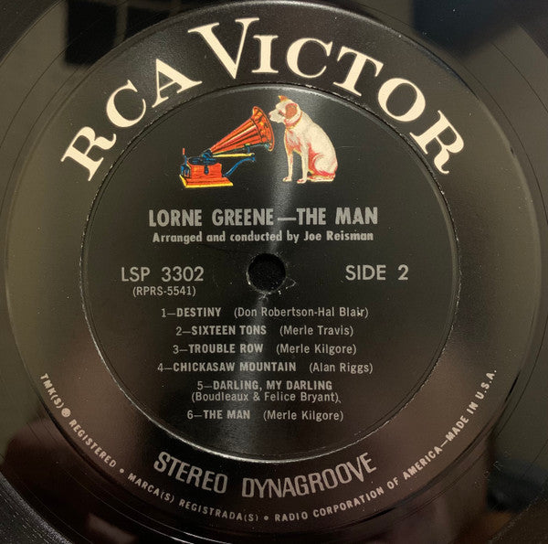 Lorne Greene - The Man - LP