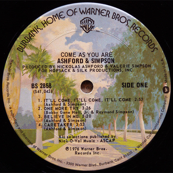 Ashford & Simpson - Come As You Are - LP