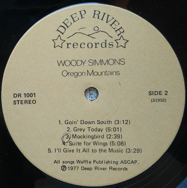 Woody Simmons - Oregon Mountains - LP