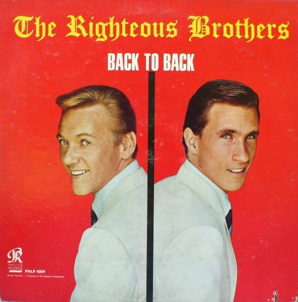 The Righteous Brothers - Back To Back - LP