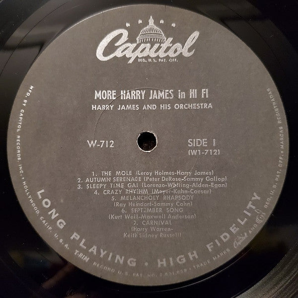 Harry James  - More Harry James In Hi-Fi - LP