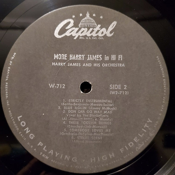 Harry James  - More Harry James In Hi-Fi - LP